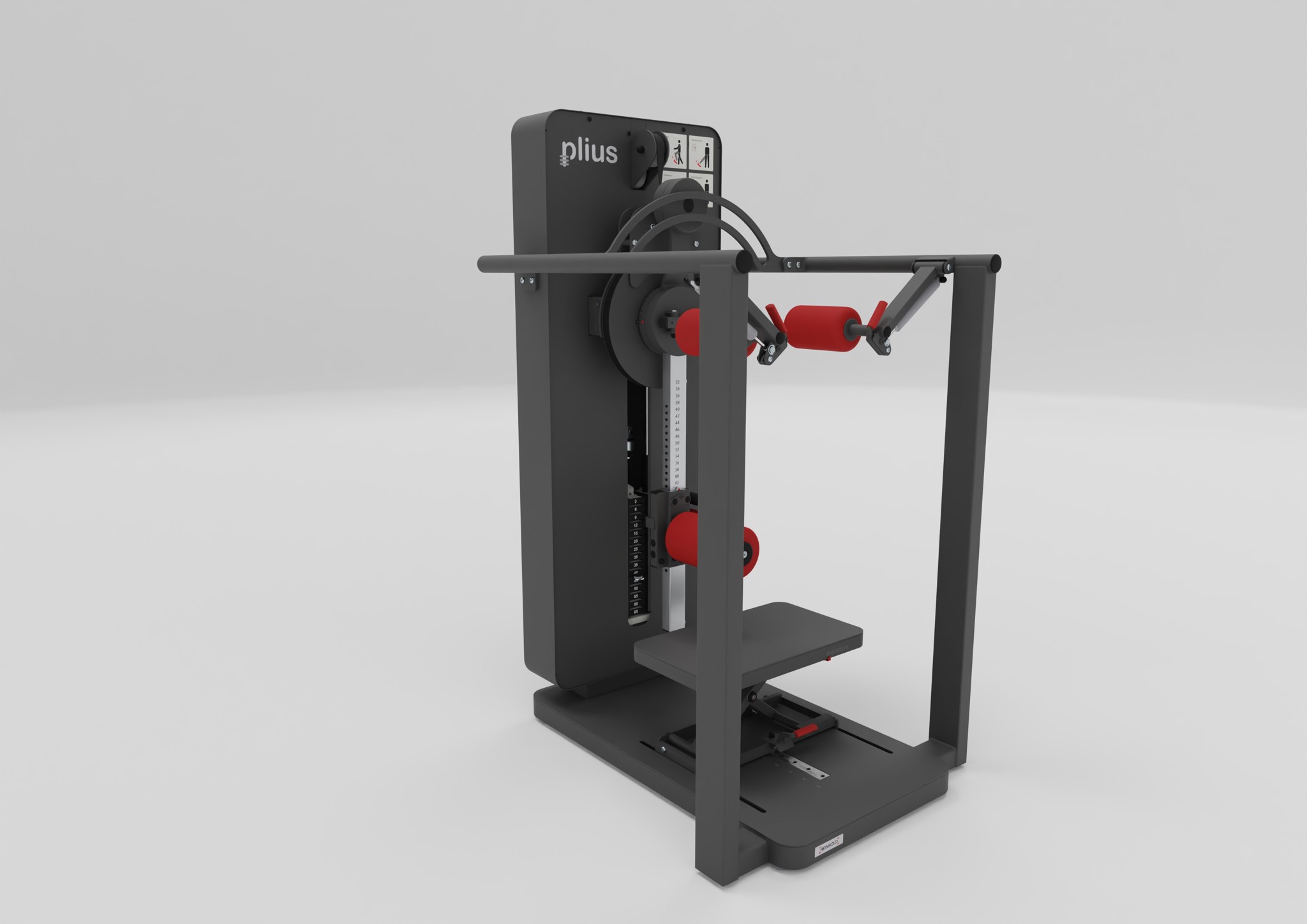 Bild von plius® Hüfttrainer Monitor MD