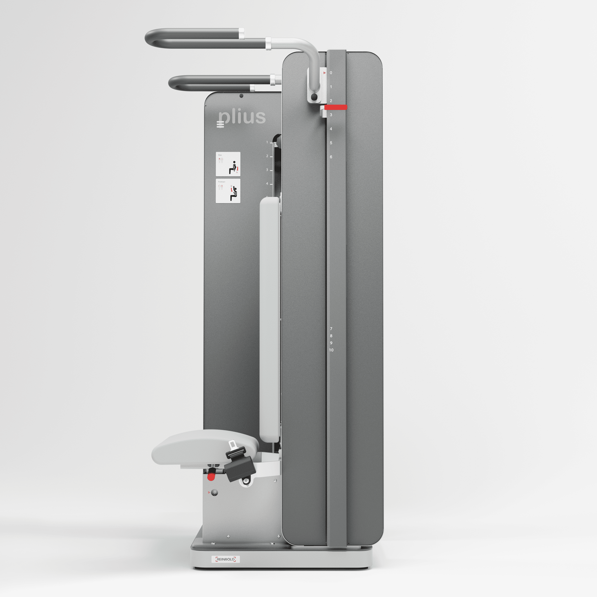 Bild von plius® Pull Down / Dips Monitor MD