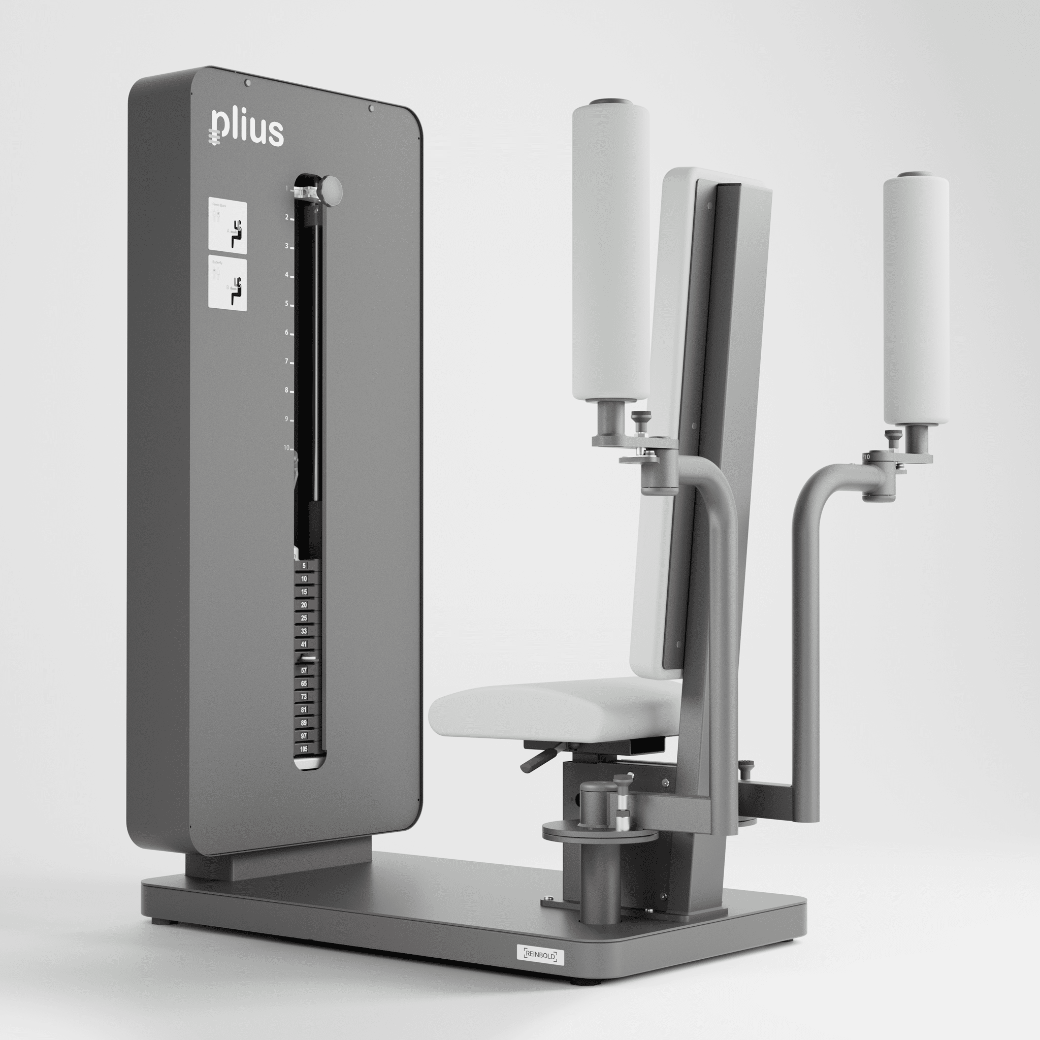 Bild von plius® Butterfly/Press Back Monitor MD